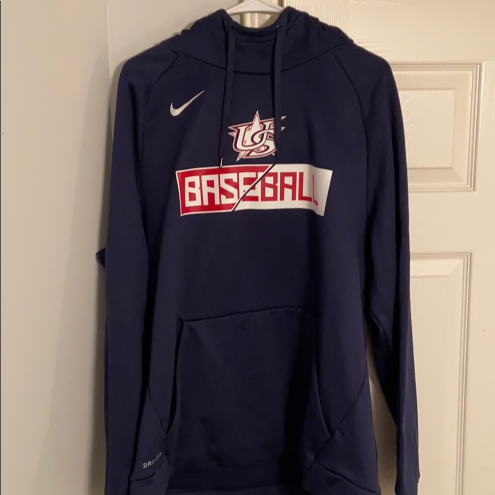 Nike Dri-Fit USA Baseball Hooded Sweatshirt